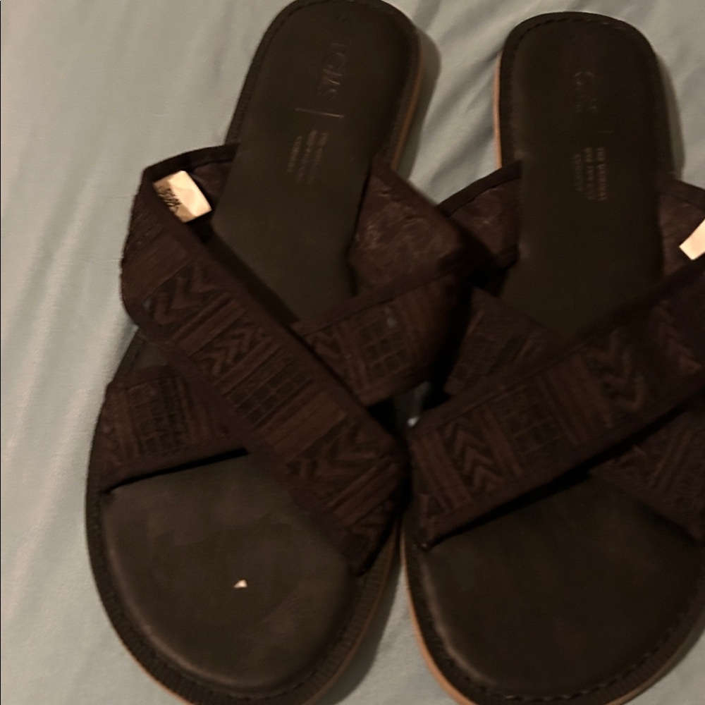 Toms Black Women's Sandals